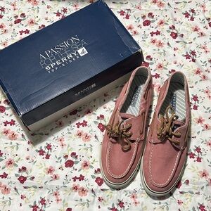 Sperry topsiders Women's Pink Boat Shoes 9.5